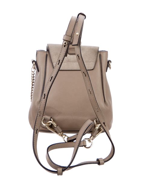 chloe faye backpack weight|chloe backpack mini.